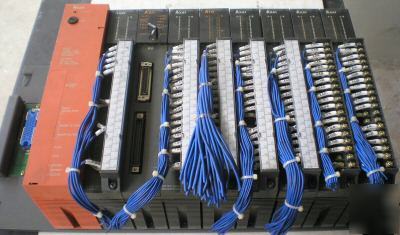 Mitsubishi melsec plc set A62P AX41 AY51 AD71 A68B