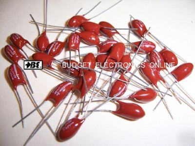 Nemco 33UF 16V 20% radial tantalum capacitor 25-pack
