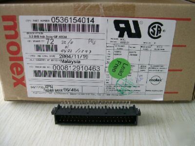 New 50 molex 0536154014 53615-4014 connectors