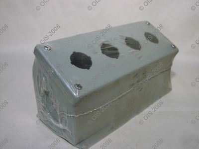 New hoffman e-4PBA pushbutton enclosure E4PBA 