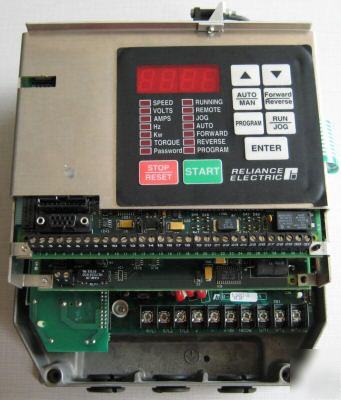 Reliance electric 5V4160 GV3000/se 5HP ac vs drive re