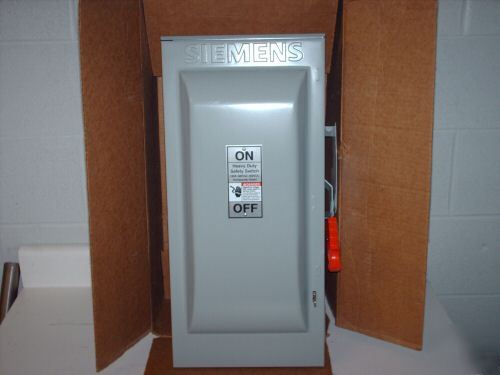 Safety switch nema 3R, 100 amp, 600 volt, 3-pole/3 wire