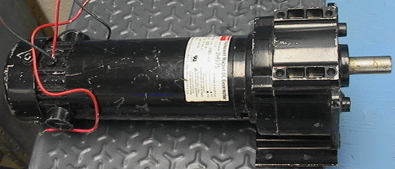 90 volt dc permanent magnet gearmotor 90 rpm 19:1 1/4HP