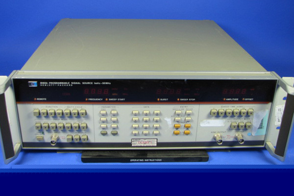 Hewlett packard 8165A programmable signal source hp