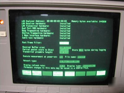 Hp 4972A protocol analyzer option 001/002/005
