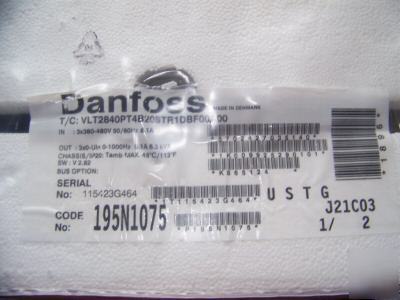 New danfoss vlt 2840PT4B20STR1DBF00A00 vfd drive