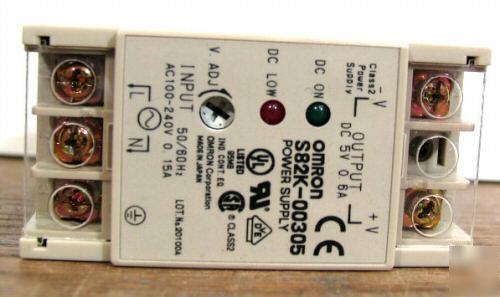 Omron (S82K-00305) switching power supply(2-240W)
