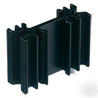 TO220 10Â°c/watt heatsink black anodised solderable