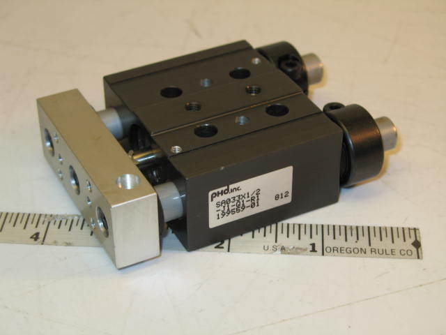 New phd pneumatic air linear table slide SA033X1/2-J1-q