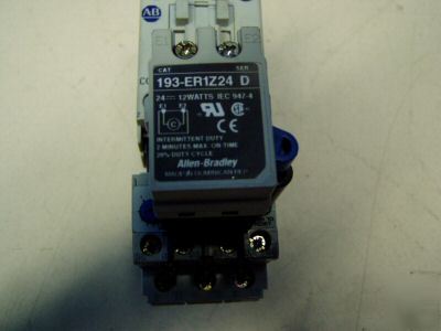 Allen bradley contactor w/ overload relay 193-EA4DB