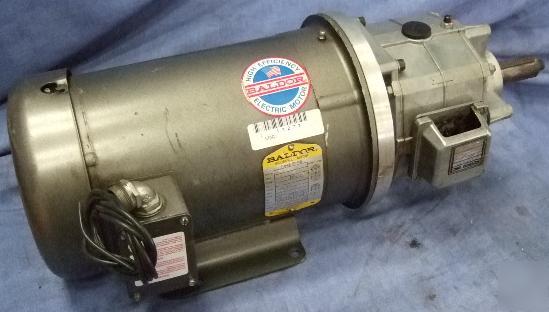 Baldor 3 phase 5 hp motor CM3615T