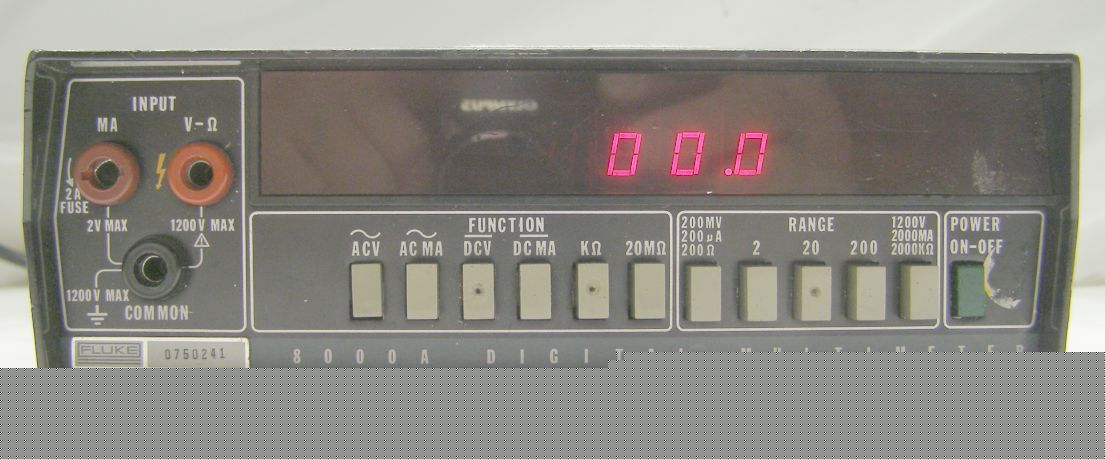Fluke 8000A tabletop digital multimeter