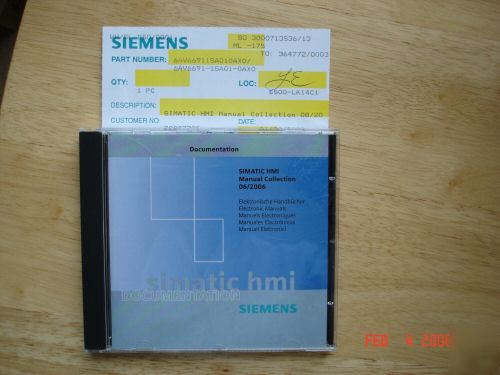 New siemens simatic wincc flexible 2007 compact, sealed