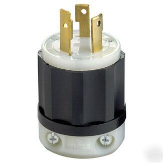 30A 277V L7-30P 2P 3W locking plug leviton 2631