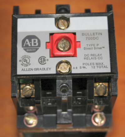 Allen bradley 700DC direct drive relay 700DC-P200Z12 