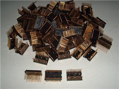 Augat 24 pin dip machine pin ic socket