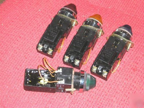 Breter - 110 vac,transformer driven pilot lights - four