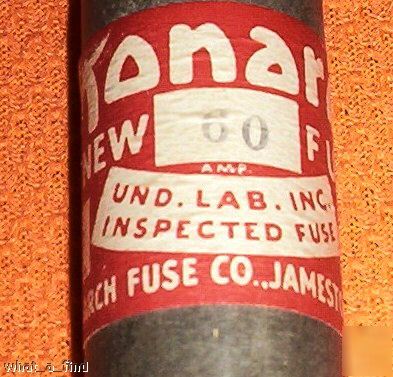 New 4 monarch renewable 60 amp fuse warranty 
