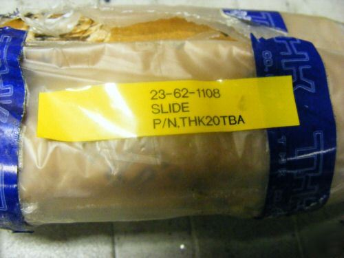 Thk 20 tba linear slide & 2 bearings bearing 20TBA 