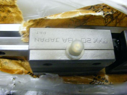 Thk 20 tba linear slide & 2 bearings bearing 20TBA 