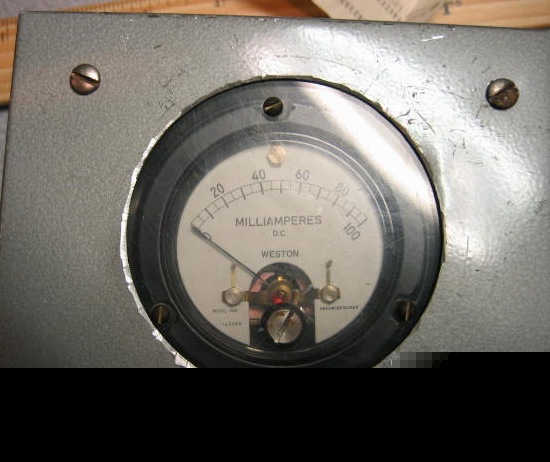 weston amperes amp meter guages 1521