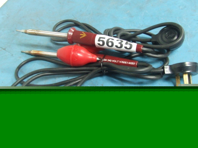 2 x adcola soldering iron V76061-M207