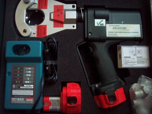 Greenlee gator - EK06AT battery powered crimper