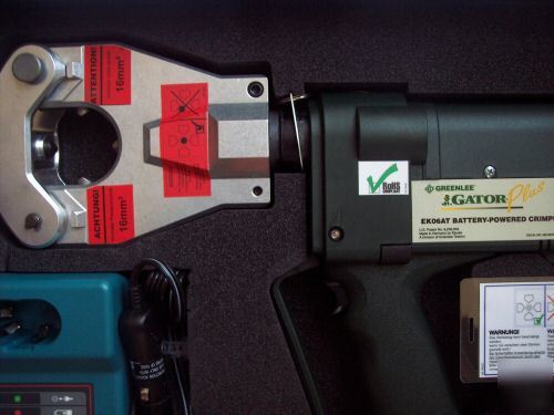 Greenlee gator - EK06AT battery powered crimper