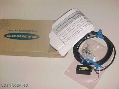 Lot of 4 banner photoelectric sensors Q19SN6R Q23SN6R