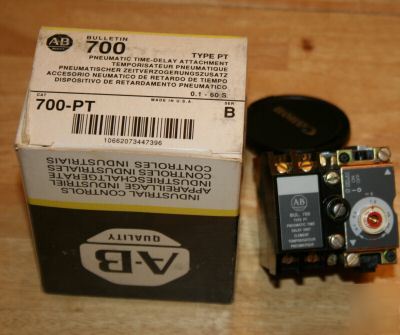 New allen bradley 700-pt pneumatic time-delay unit 
