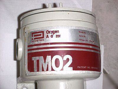 Panametrics oxygen analyzer TM02 1H 21