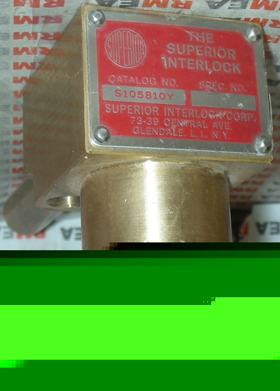 Superior interlock panel lock S105810Y heavy brass 3@