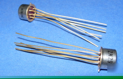Transistor 2N2914 fairchild dual npn gold vintage