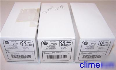 3 allen bradley 700-HR52TA17 700HR52TA17 relays 