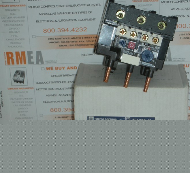 New square d LR2D3557 thermal overload relay 