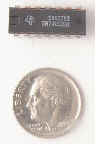74LS26 quad 2 input nand gate 14 pin 25 pc.