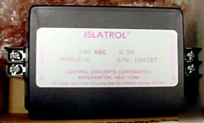 Control concepts e-2 islatrol e-2 100 vdc barrier strip