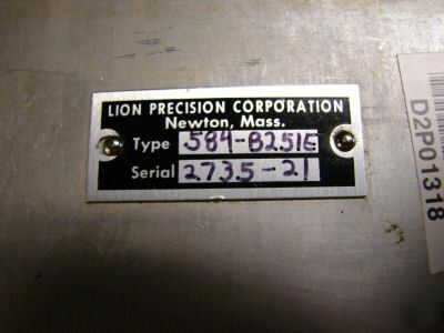Lion precision controls B251 thermocouple input module