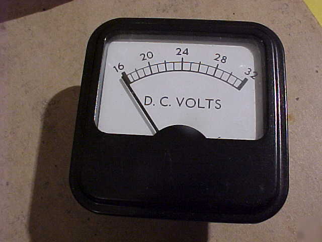 Panel meter 16-32VDC 2 1/2 inch x 2 1/4 E309
