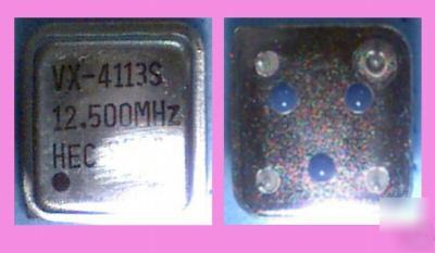 10 vx-4113S 12.500 mhz crystal oscillator clock modules