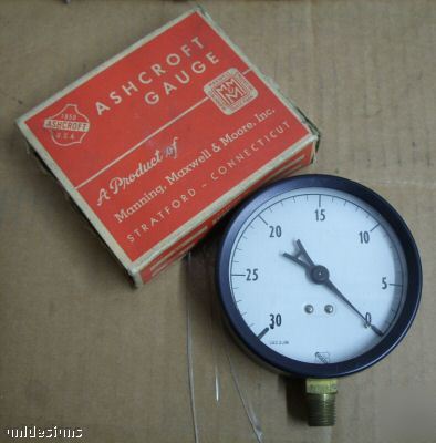 New 5PC lot & used vacuum gauges ashcroft ametek usg 