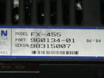 Emerson positioning servo drive fx-455