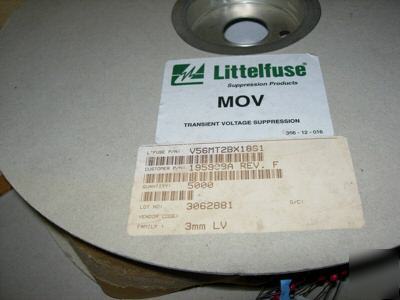 New V56MT28X18S1 littlefuse mov 3MM 5000PCS t/r 