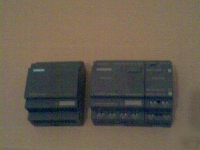 Siemens logo plc with expansion(more i/o) + power logo