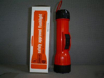 Bright star safety approved flashlight