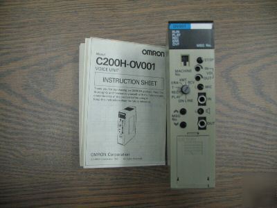 Omron plc voice module for C200H/hs/he/hg/hx, CS1 