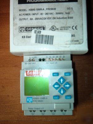 Programmable relay kb genesis kbms-10MR-a p/n 16020