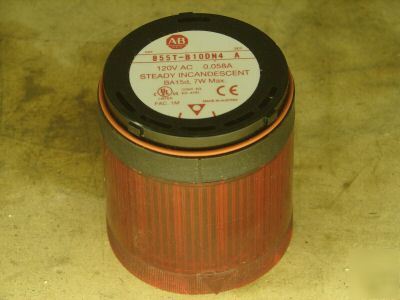 Allen bradley light stack 855T-B10DN4 red 120VAC