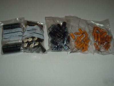 Arcolytic nichicon sprague mixed lot capacitors 50V 25V
