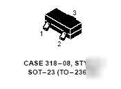 Diodes inc BZX84C13 sot-23 13V zener diode 100PC